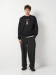 Свитшот мужской H&M 1003931_рука M Черный (KAY2000001507735) - изображение 3
