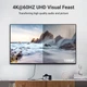 Кабель Ugreen Mini HDMI штекер to HDMI 2.0 разъем 4K 60Hz 25CM Black Aluminum Shell Braided (15843) - изображение 5