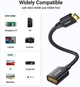 Кабель Ugreen Mini HDMI штекер to HDMI 2.0 разъем 4K 60Hz 25CM Black Aluminum Shell Braided (15843) - изображение 7