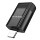 Адаптер для підключення флешок до айфону Borofone BV18 ​​Lightning to USB 2.0 OTG Перехідник - зображення 6