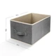 Ящик для хранения MBM HOME TH-30 LIGHT GRAY светло-серый - изображение 6