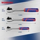 Рукоятка с храповым механизмом Workpro PRO 72Т CR-V 1/4" (WP271010) - изображение 5