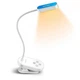 Лампа аккумуляторная на прищепке Glocusent Mini clip-on book light 1000 мАч White (X002SN8HIZ) - изображение 1