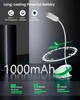 Лампа аккумуляторная на прищепке Glocusent Mini clip-on book light 1000 мАч White (X002SN8HIZ) - изображение 6