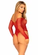 Сітчасте боді зі стразами Leg Avenue Crystalized fishnet bodysuit - зображення 2
