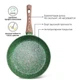 Сковорода без кришки Fissman Malachite 28 см 14311 - зображення 3