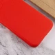 Чехол Fiji Style для Apple Iphone 15 Pro Max силикон бампер с защитой блока камер красный - изображение 3