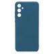 Чехол Fiji Style для Samsung Galaxy S23 (S911) силикон бампер с защитой блока камер синий - изображение 1
