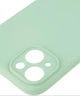 Чехол Fiji Style для Apple Iphone 15 Plus силикон бампер с защитой блока камер фисташковый - изображение 3