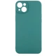 Чехол Fiji Style для Apple Iphone 15 Plus силикон бампер с защитой блока камер темно-зеленый - изображение 1