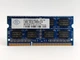 Оперативная память для ноутбука SODIMM Nanya DDR3 2Gb 1066MHz PC3-8500S (NT2GC64B8HC0NS-BE) 13327 Б/У - изображение 1