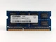 Оперативная память для ноутбука SODIMM Elpida DDR3 2Gb 1333MHz PC3-10600S (EBJ21UE8BDS0-DJ-F) 13351 Б/У - изображение 1