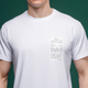 Футболка Basic Military T-Shirt. HMMWV. Cotton, білий з принтом. Розмір L - зображення 3