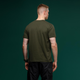 Футболка Basic Military T-Shirt. HMMWV. Cotton, олива. Розмір M - зображення 4