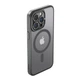 Чохол для iPhone 15 Pro Max з Magsafe Rock Guard Touch Series матовий із закритою камерою Grey - зображення 1