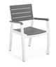 Стілець пластиковий садовий Keter Harmony Armchair 236052 сірий/білий - зображення 1