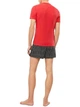 Пижама (футболка + шорты) мужская хлопковая Calvin Klein 650180747 XL Красный/Черный (1159805046) - изображение 4