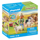 Набір фігурок Playmobil Country Юний вівчар з вівцями 19 шт (4008789714442) - зображення 1