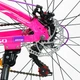 Велосипед спортивний Corso Mercury 26" алюмінієва рама 13" рожевий MR-26356 - зображення 7