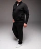 Спортивний костюм чоловічий БАТАЛ чорний Casual Big Size 2240 чор 6XL - зображення 4