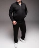 Спортивний костюм чоловічий БАТАЛ чорний Casual Big Size 2240 чор 6XL - зображення 5