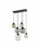 Підвісний світильник TK Lighting 4819 Esme E27 6x15W IP20 Bk - зображення 1