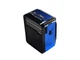 Радиоприёмник Golon 9122 аккумуляторный портативный с LED фонарем usb+sd Черный с Синим - изображение 2
