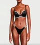Бюстгальтер со стразами Victoria's Secret VERY SEXY SHINE CRADLE PUSH-UP BRA BLACK 32B (70B) Черный - изображение 4