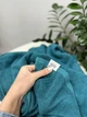Рушники турецькі набір Аврора смарагдовий 140 х 70 см та 90 х 50 см 100% хлопок - зображення 4