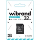 Карта памяти microSDHC, 32Gb, Class10, Wibrand, sd адаптер (wicdhu1/32gb-a) - изображение 2