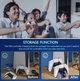 Зарядка для джойстика PS5 Dobe Станція PlayStation 5 PS 5 DualSense Білий - зображення 4