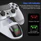 Зарядка для джойстика PS4 Dualshock 4 Белый - изображение 2