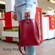 Рюкзак міський жіночий з екошкіри Betty Pretty бордовий 9381559 - зображення 6