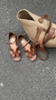 Босоніжки жіночі ShoesBand Руді натуральна шкіра 37 (24 см) (S39061-1) - зображення 5