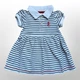 Детское боди - платечко ZEYNO&MEMO organic cotton wear (Турция) 80 см Белый в полосочку (0616) - изображение 1