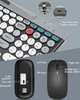 Компьютерная мышь и клавиатура комплект беспроводной Sky S806 Bluetooth 5.0 и 2.4G с подставкой для телефона - изображение 6