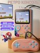 Игровая консоль WOW WG5S с экраном 3" беспроводная детская приставка 8bit 500 + 2й геймпад - изображение 1