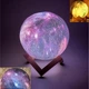 Светильник ночник "Космос 3D" на аккумуляторе + пульт, USB, 15см, 16 цветов, IP44 - изображение 9