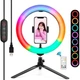 Кольцевая лампа с RGB подсветкой XO BGD007/MJ26 - изображение 1