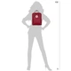 Рюкзак 16 л вмещает формат А4 Fjallraven Kanken 23510.325-915 Красный (7323450405618) - изображение 2