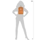 Рюкзак 16 л вмещает формат А4 Fjallraven Kanken 23510.206 Оранжевый (7323450689780) - изображение 2