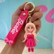 Брелок Барбі Barbie принцеса фігурка іграшка для ключів, рюкзака, сумки 7 см - зображення 6