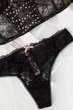 Комплект Victoria's Secret DREAM ANGELS Lightly-Lined Heritage Ribbon Slot Bra Top Set розмір S - зображення 6