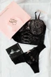 Комплект Victoria's Secret DREAM ANGELS Lightly-Lined Heritage Ribbon Slot Bra Top Set розмір S - зображення 8