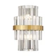 Бра, настенный светильник Zuma Line W0567-02A-B52G Constantinople G9 2x28W IP20 Brass - изображение 1