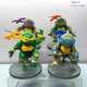 Набір фігурок Черепашки Ніндзя Ninja Turtles TMNT іграшки 4 шт Леонардо - Донатело - Мікіланжело - Рафаель 12,5 см - зображення 6