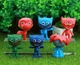 Набір фігурок Хаггі Ваггі Huggy Wuggy Poppy playtime Поппі Плейтайм дитячі іграшки 6 шт. 7 см - зображення 3