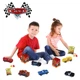 Тачки Cars Kids Box игрушки с жевательным мармеладом в коробочке сладости и игрушки Гвидо, Луиджи, Матер, Филмор - изображение 2