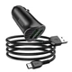 Авто Зарядное Устройство Hoco Z39 QC3.0 Type-C 2USB Цвет Черный - изображение 1