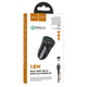 Авто Зарядное Устройство Hoco Z39 QC3.0 Type-C 2USB Цвет Черный - изображение 2